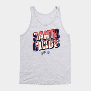 SANTACLAUS TYPOGRAPHY Tank Top